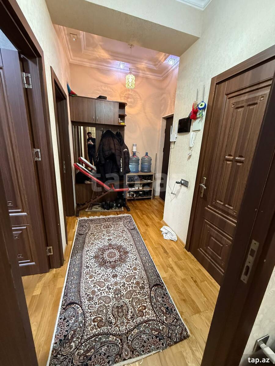3-otaqlı yeni tikili, Qara Qarayev m., 78 m²
