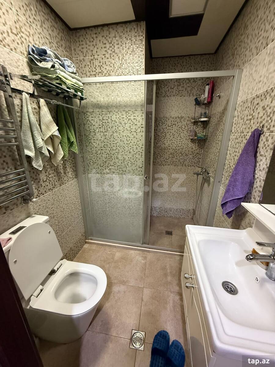 3-otaqlı yeni tikili, Qara Qarayev m., 78 m²