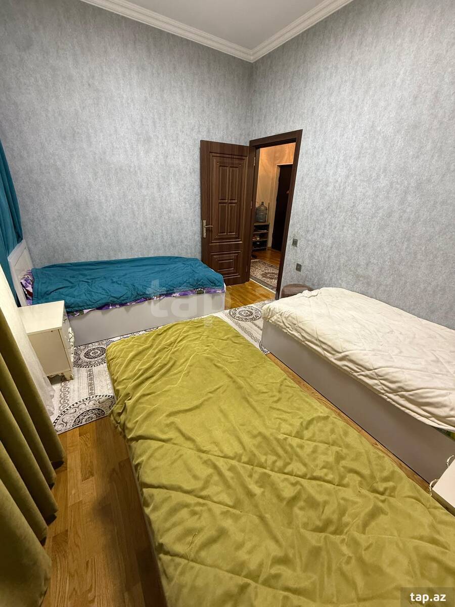 3-otaqlı yeni tikili, Qara Qarayev m., 78 m²