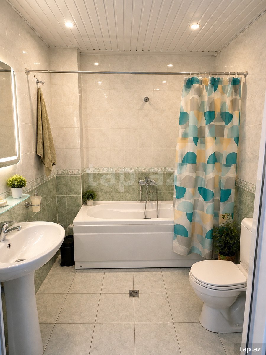 2-otaqlı yeni tikili, Mir Cəlal küç., 80 m²