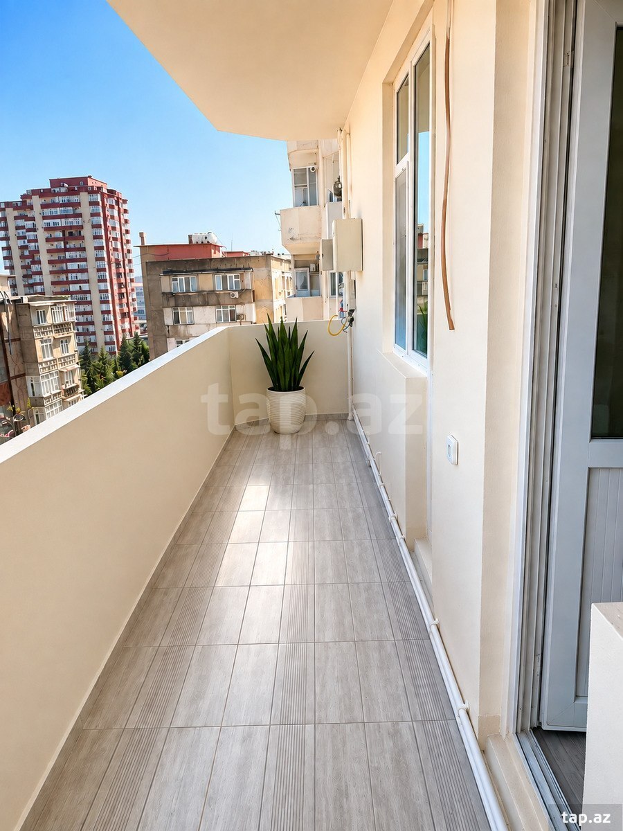 2-otaqlı yeni tikili, Mir Cəlal küç., 80 m²