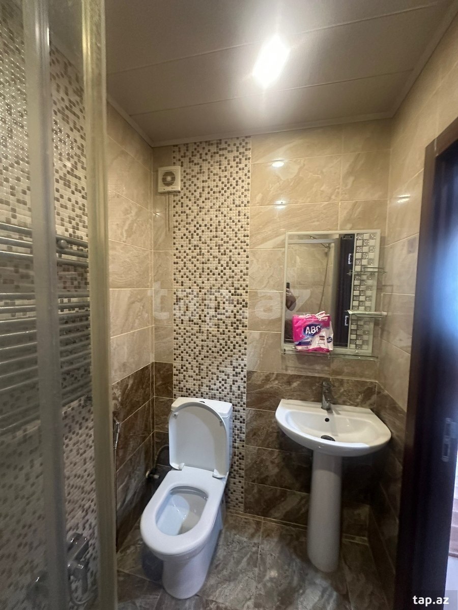 2-otaqlı yeni tikili kirayə verilir, Xırdalan ş., 44 m²