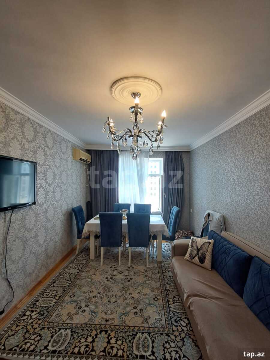 3-otaqlı mənzil, 8 Noyabr pr., 80 m²
