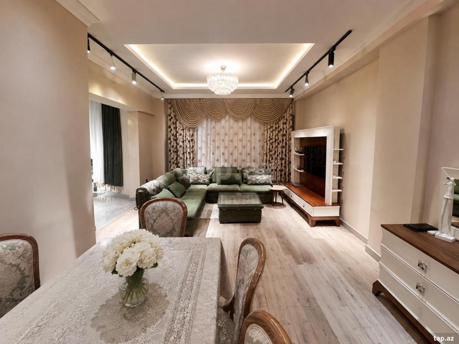 3-otaqlı yeni tikili, Həmdəm Ağayev küç., 122 m²