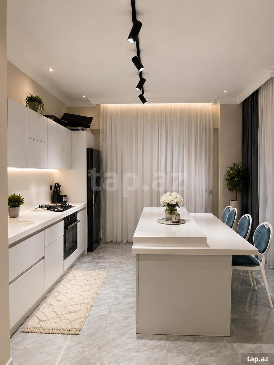 3-otaqlı yeni tikili, Həmdəm Ağayev küç., 122 m²