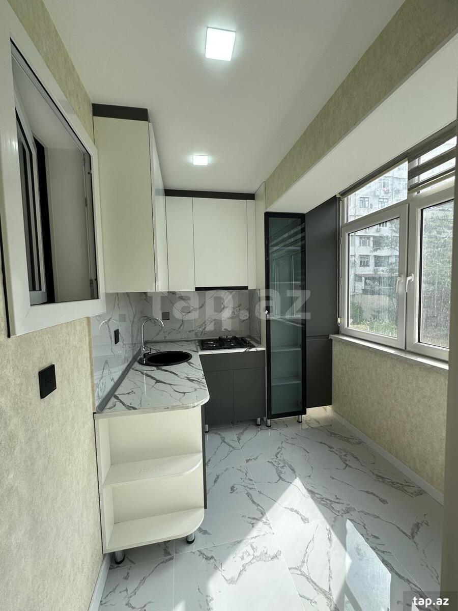 3-otaqlı mənzil, Məzahir Rüstəmov küç., 65 m²