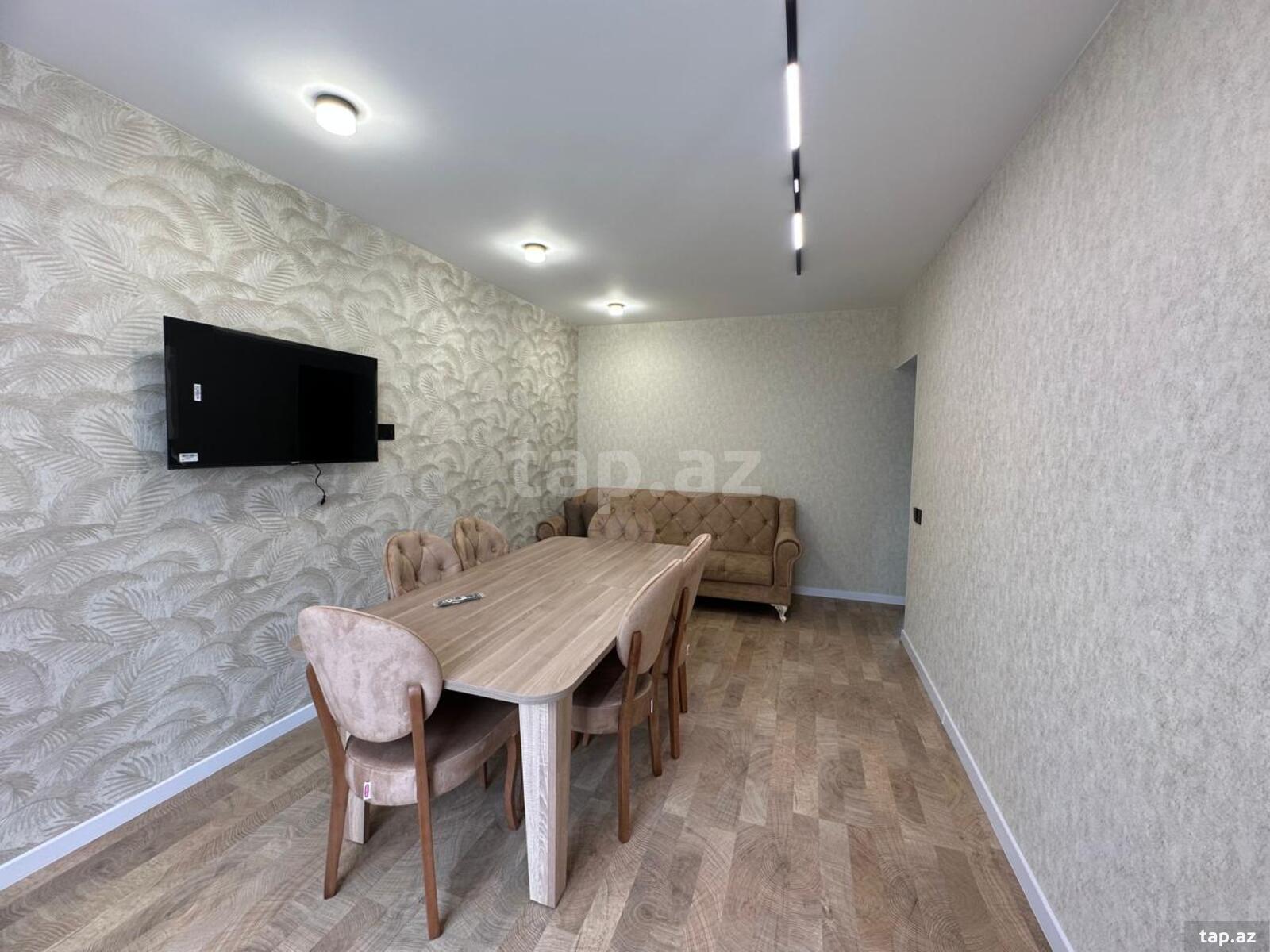 3-otaqlı mənzil, Məzahir Rüstəmov küç., 65 m²