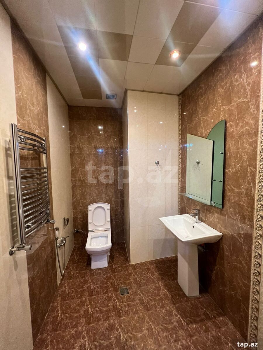 3-otaqlı yeni tikili kirayə verilir, Nəcəf Nərimanov küç., 120 m²