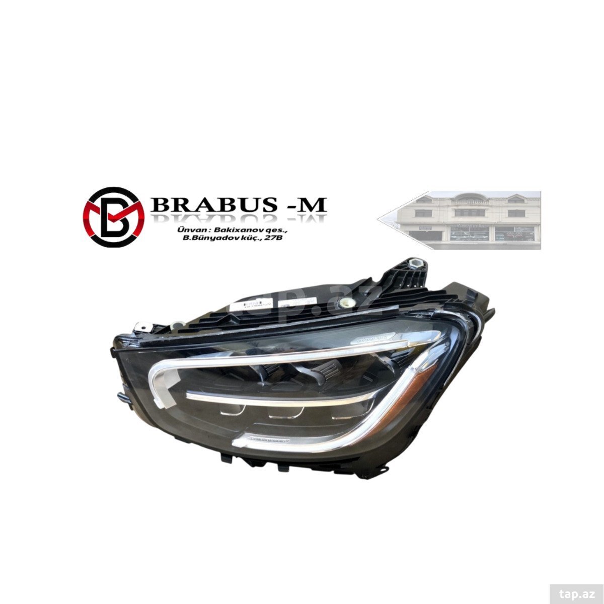 Mercedes-Benz W253 statik led fara