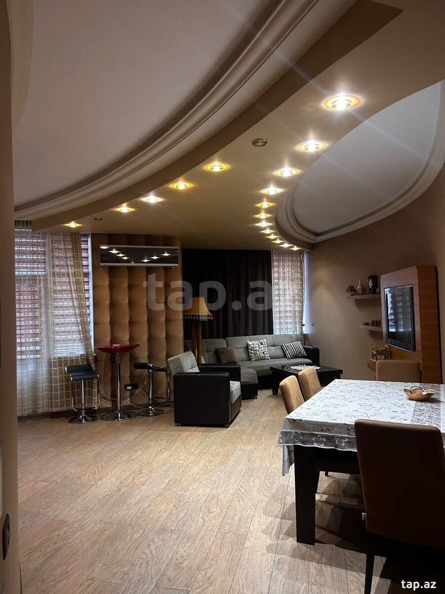 4-otaqlı yeni tikili kirayə verilir, Süleyman Vəzirov küç. 17a, 147 m²
