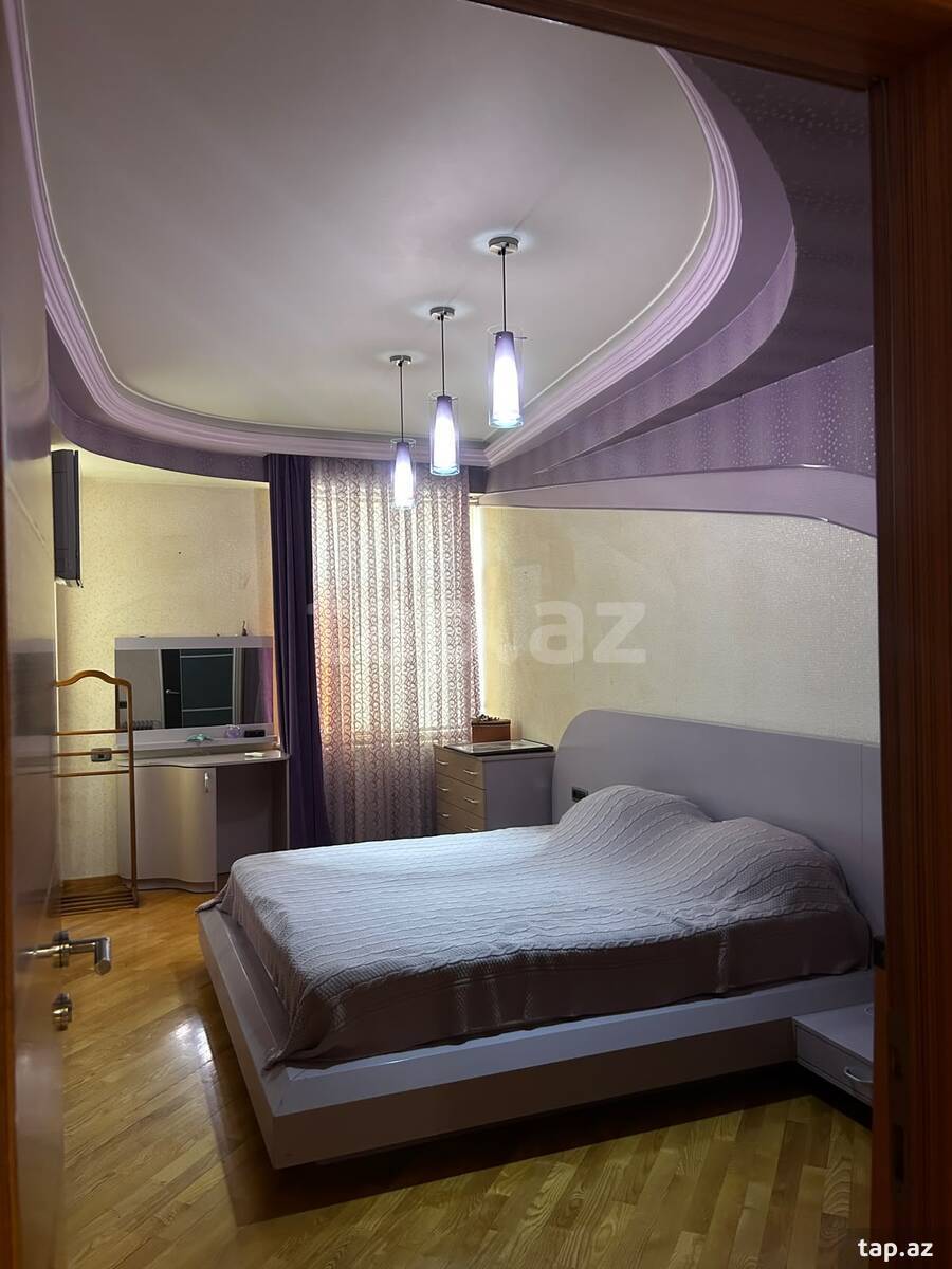 4-otaqlı yeni tikili kirayə verilir, Süleyman Vəzirov küç. 17a, 147 m²