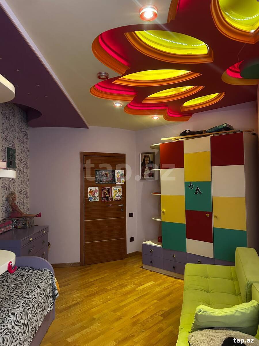 4-otaqlı yeni tikili kirayə verilir, Süleyman Vəzirov küç. 17a, 147 m²