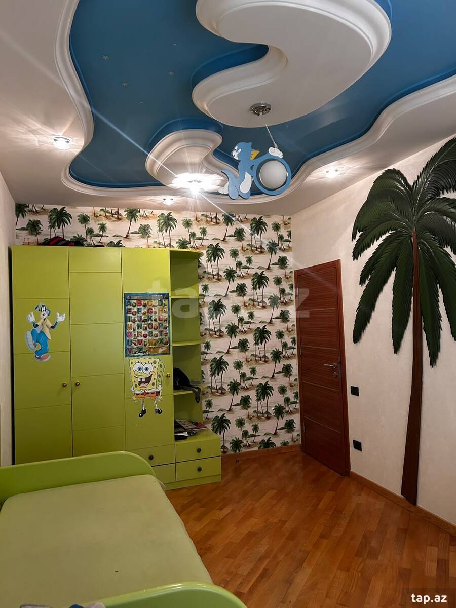 4-otaqlı yeni tikili kirayə verilir, Süleyman Vəzirov küç. 17a, 147 m²