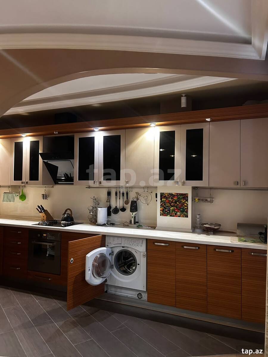4-otaqlı yeni tikili kirayə verilir, Süleyman Vəzirov küç. 17a, 147 m²