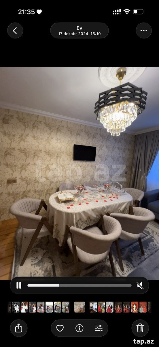 1-otaqlı mənzil kirayə verilir, Gəncə ş., 47 m²