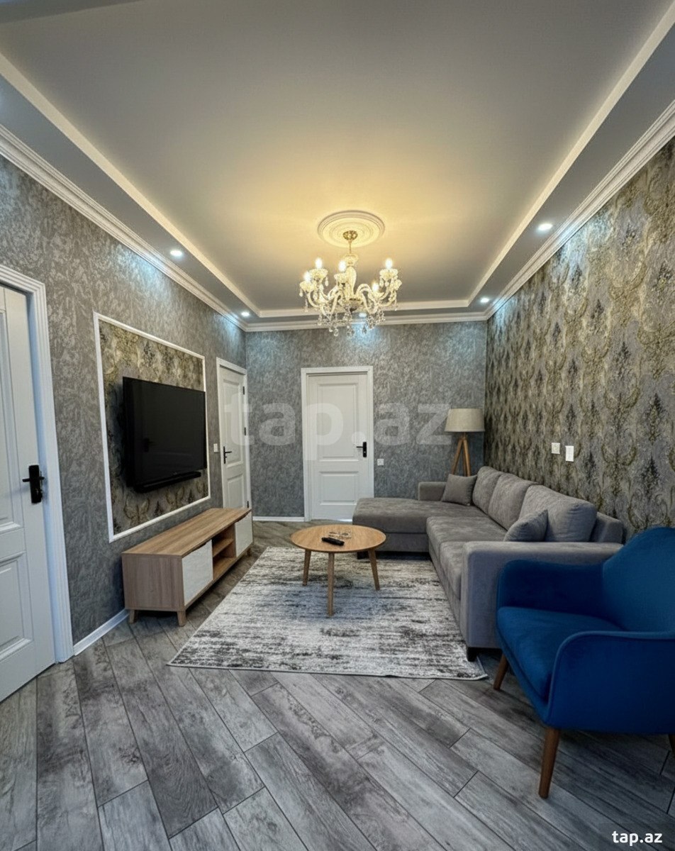 2-otaqlı mənzil, Memar Əcəmi m., 55 m²