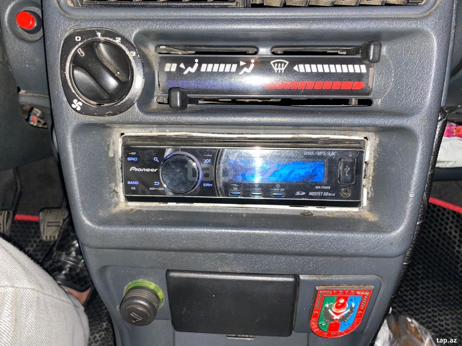 Pioneer 7250 maqnitolası