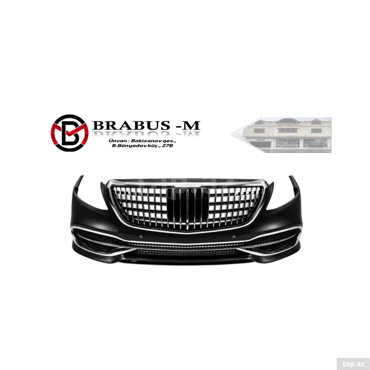 Mercedes W222 maybach qabaq buferi