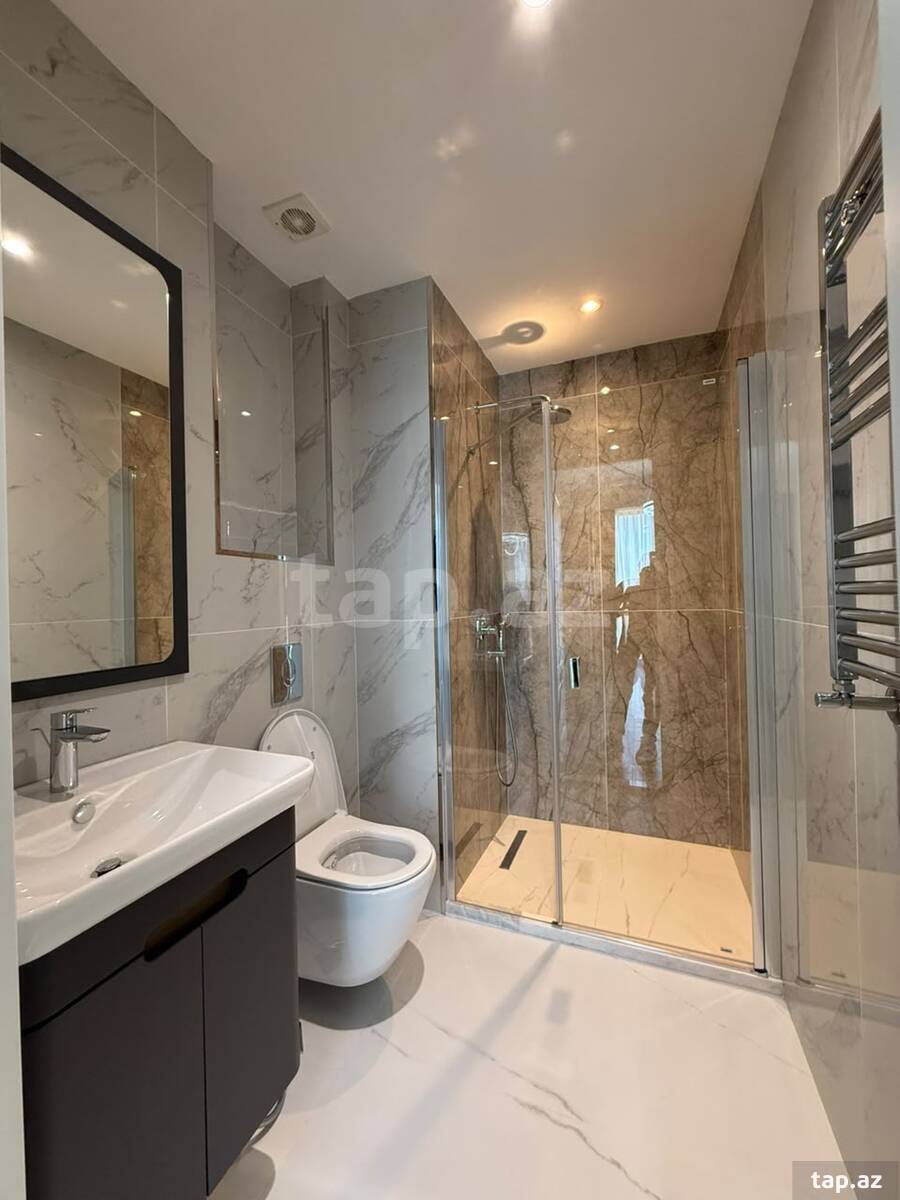 3-otaqlı yeni tikili, Yasamal r., 83 m²
