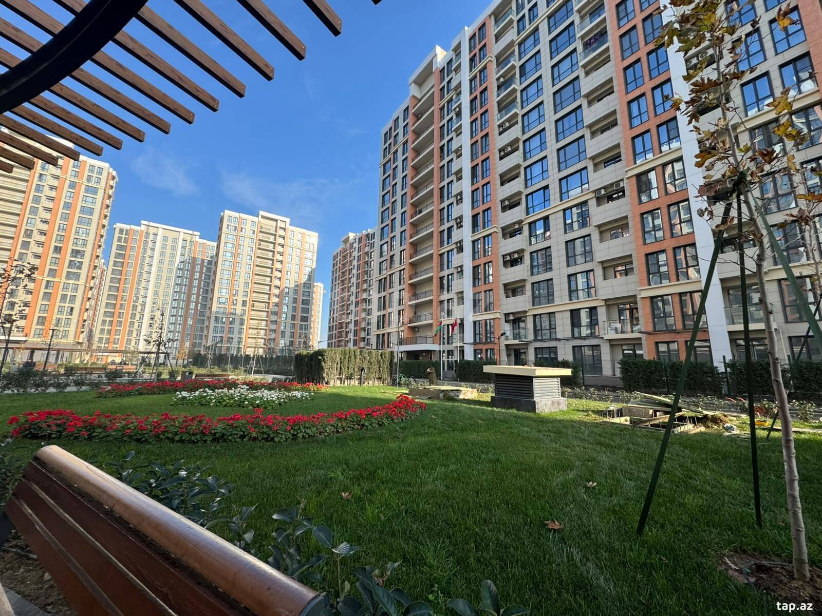 3-otaqlı yeni tikili, Yasamal r., 83 m²