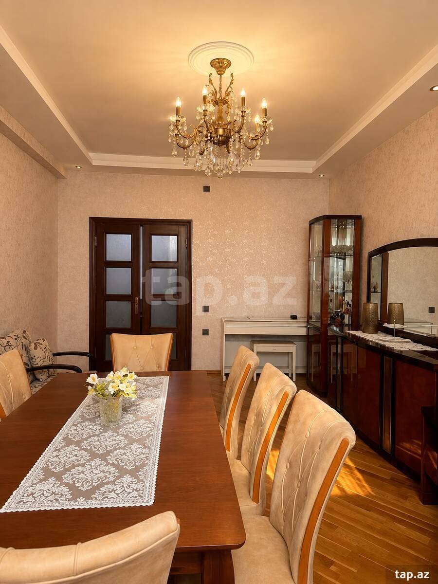 3-otaqlı yeni tikili, Mirəli Seyidov küç., 125 m²