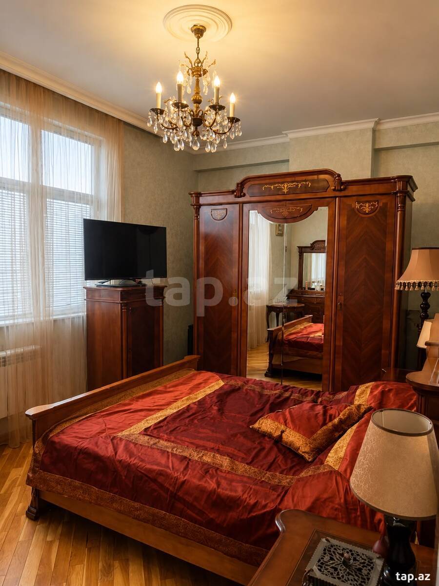 3-otaqlı yeni tikili, Mirəli Seyidov küç., 125 m²