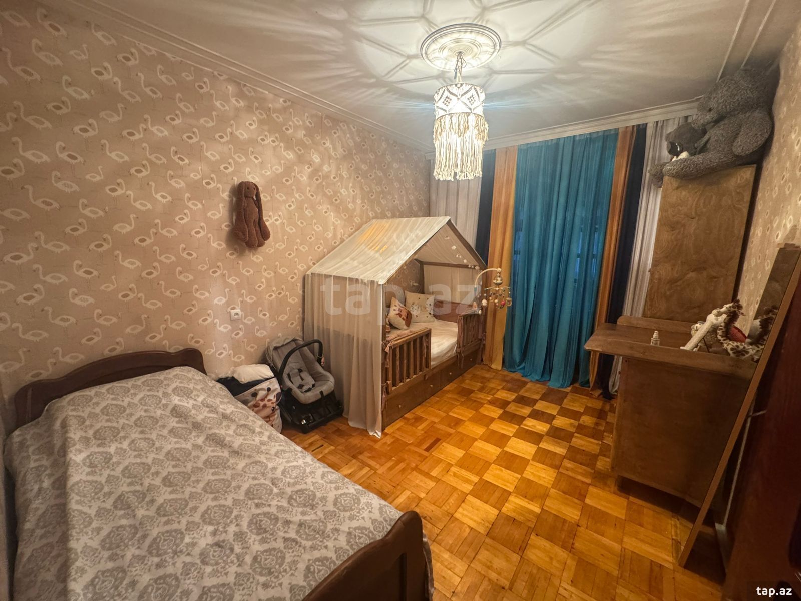 4-otaqlı mənzil, Xalqlar Dostluğu m., 100 m²