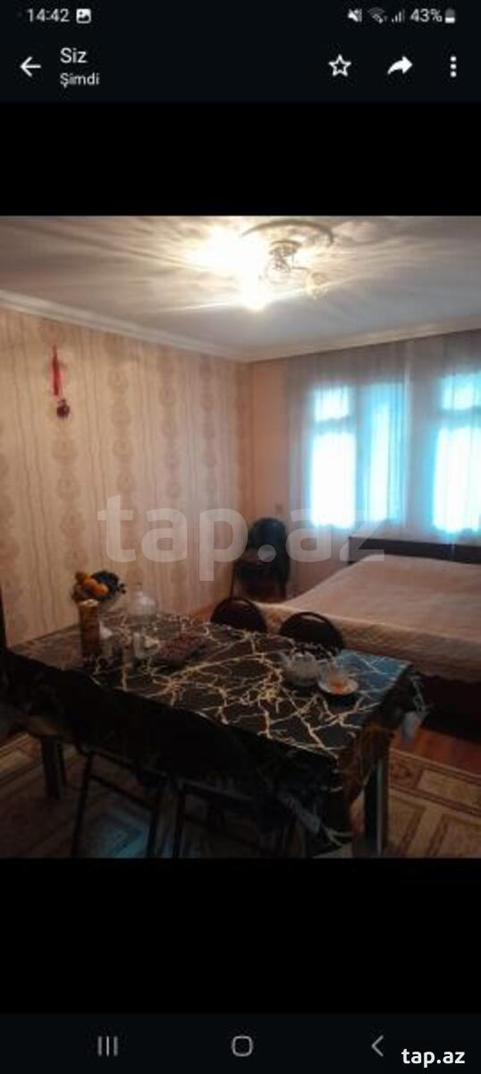 2-otaqlı mənzil kirayə verilir, Qazax r., 31 m²