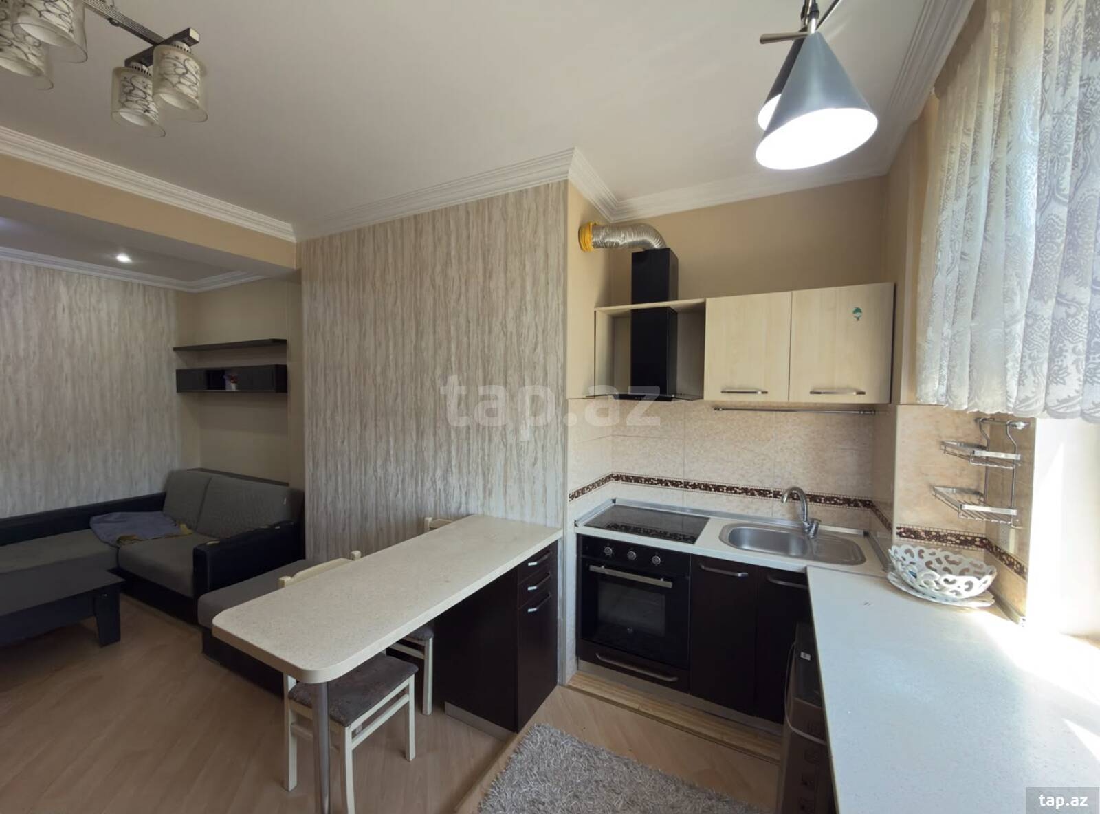 2-otaqlı yeni tikili kirayə verilir, Məzahir Rüstəmov küç., 60 m²