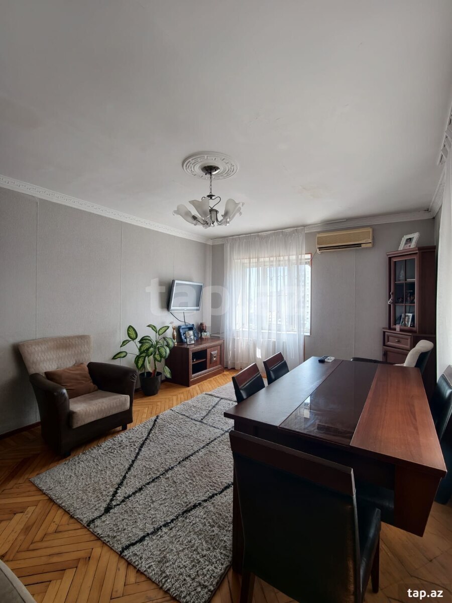 3-otaqlı mənzil, Yasamal r., 62 m²