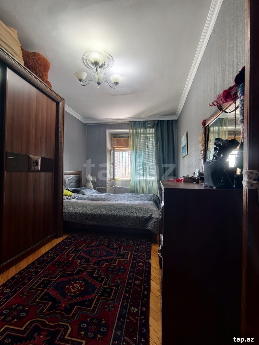 3-otaqlı mənzil, Yasamal r., 62 m²