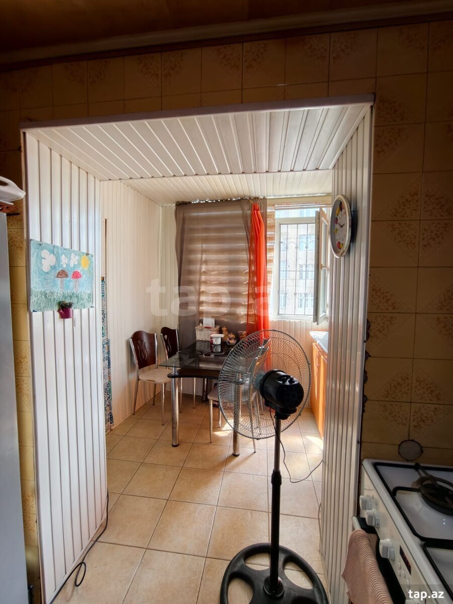 3-otaqlı mənzil, Yasamal r., 62 m²