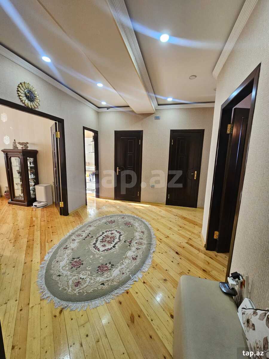 3-otaqlı yeni tikili, Şövkət Məmmədova küç., 125 m²