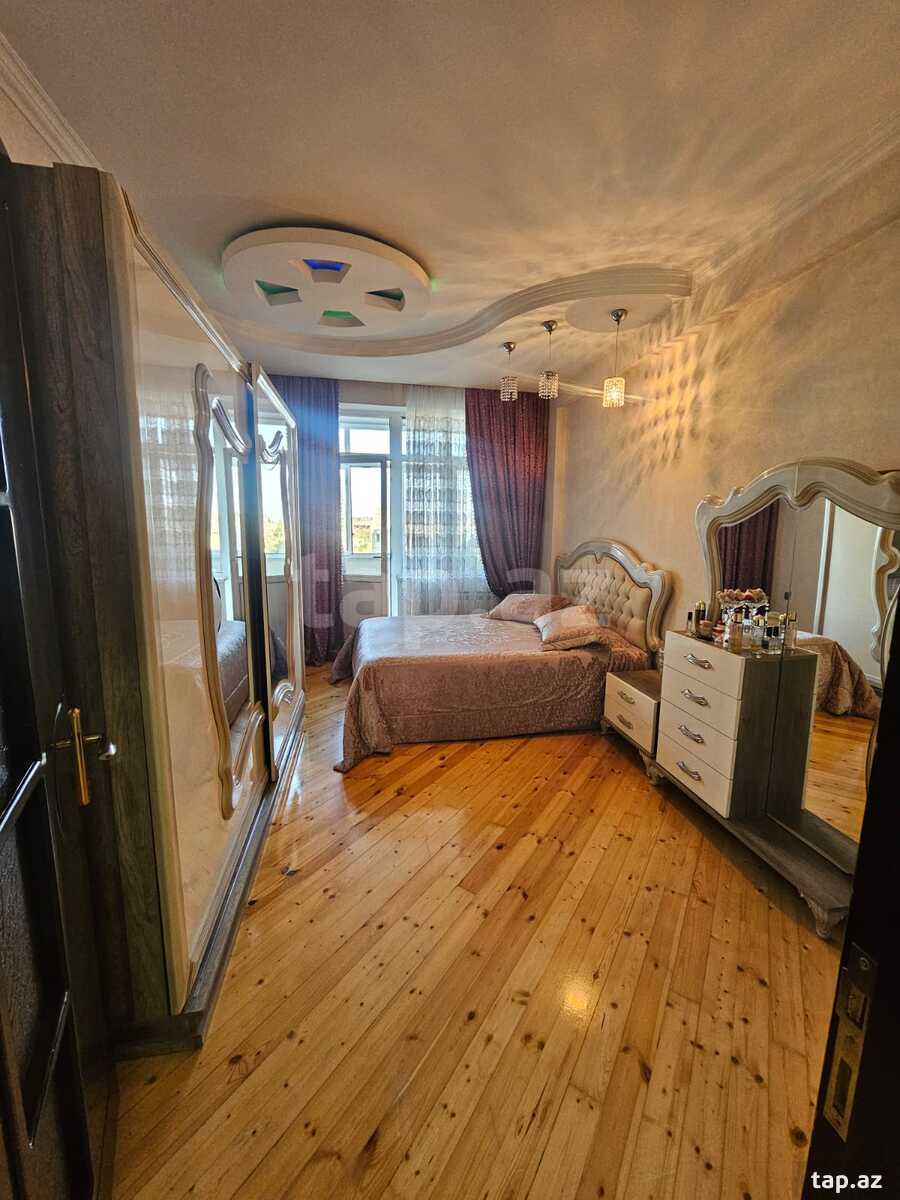 3-otaqlı yeni tikili, Şövkət Məmmədova küç., 125 m²