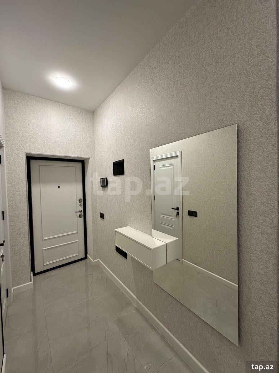 2-otaqlı yeni tikili, Yasamal r., 80 m²