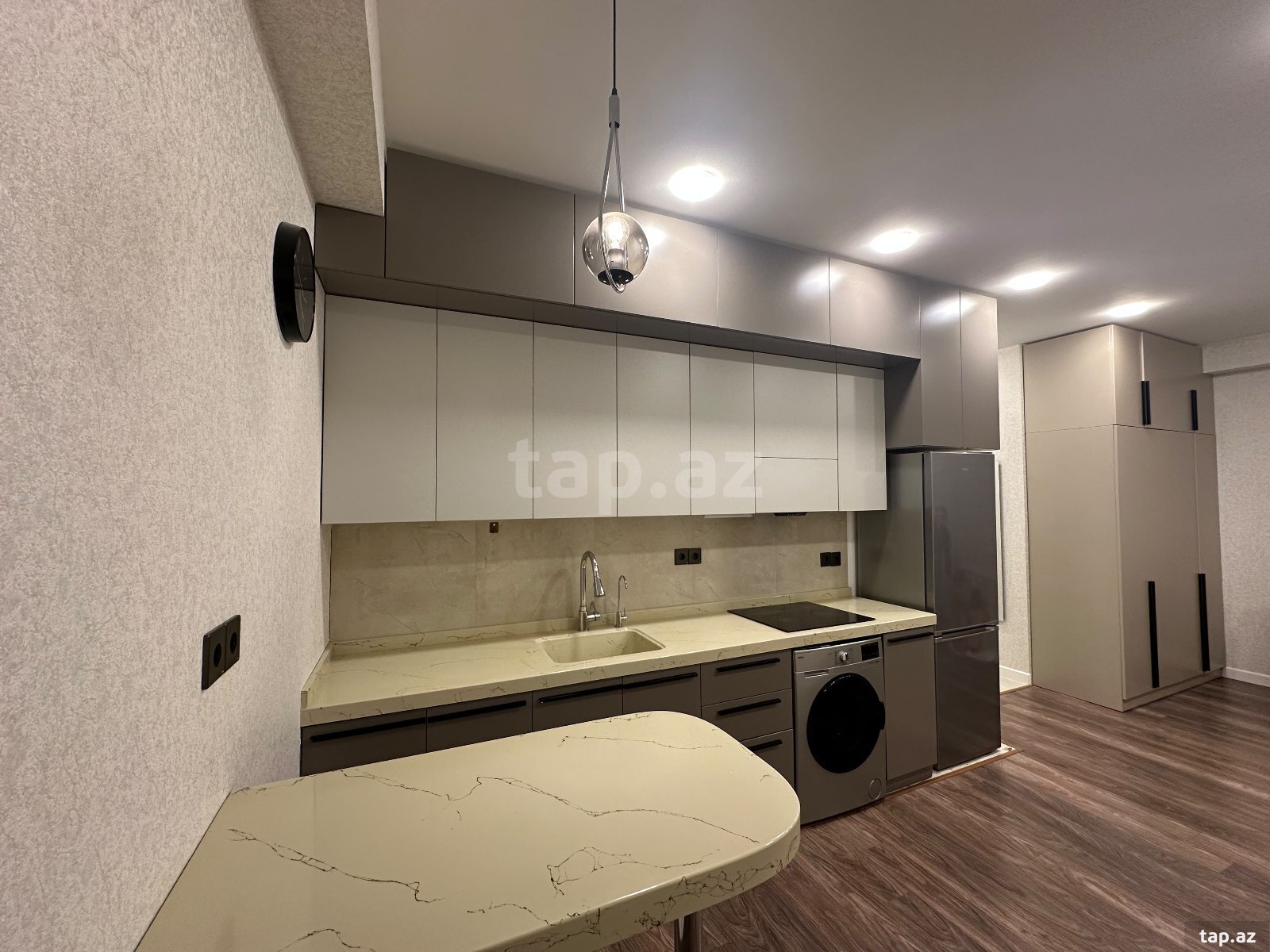 2-otaqlı yeni tikili, Yasamal r., 80 m²