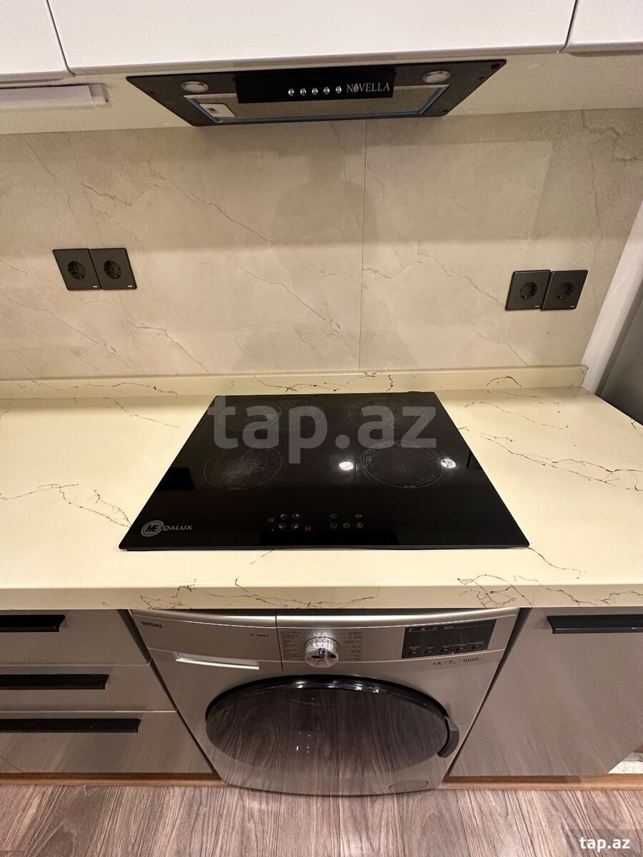 2-otaqlı yeni tikili, Yasamal r., 80 m²