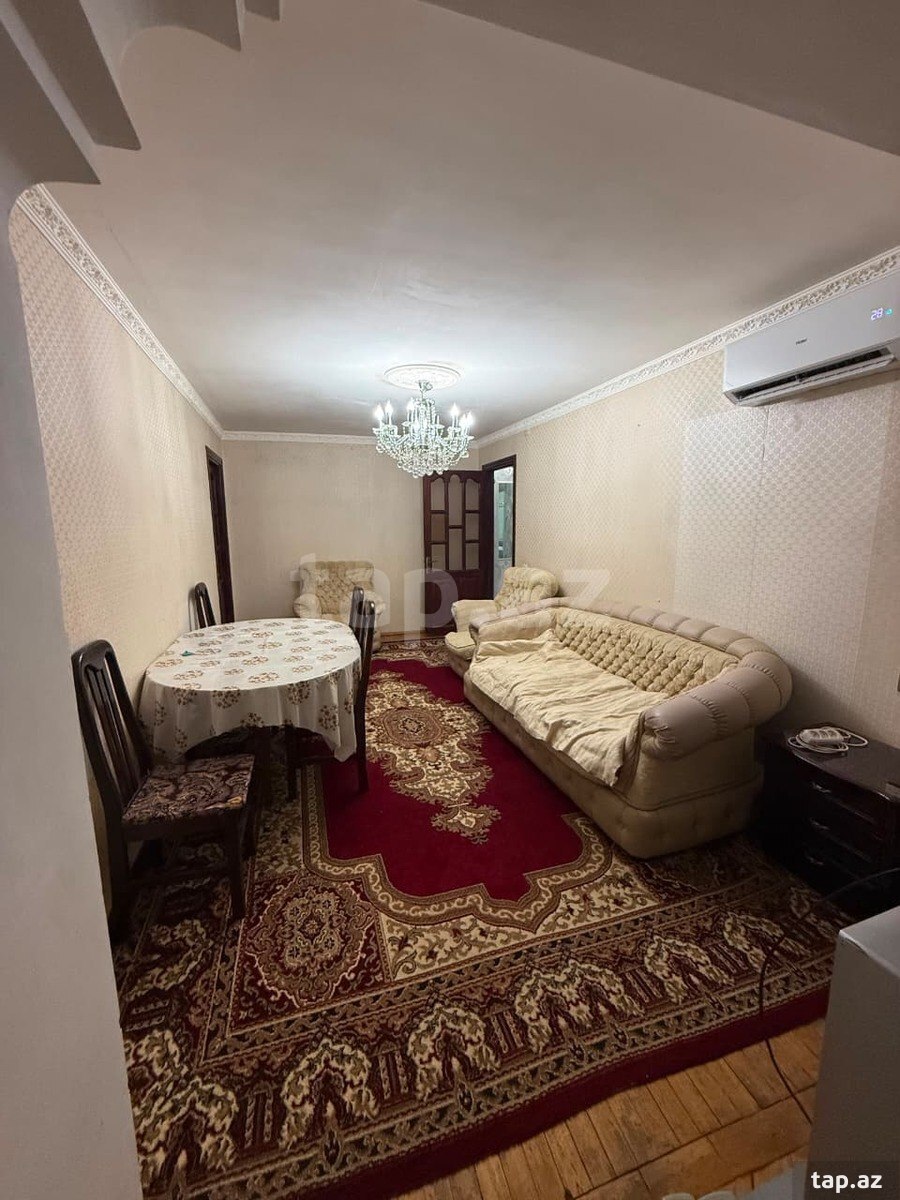 2-otaqlı mənzil kirayə verilir, N.Nərimanov m., 72 m²