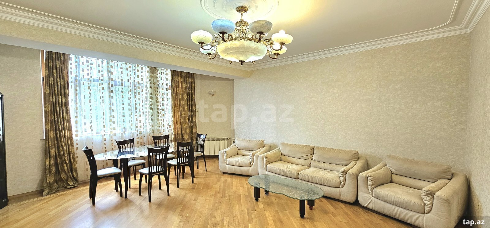 3-room apartment for rent, Baku
