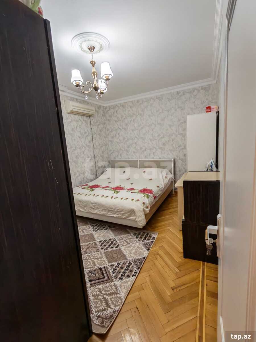 3-otaqlı mənzil, Məzahir Rüstəmov küç., 60 m²