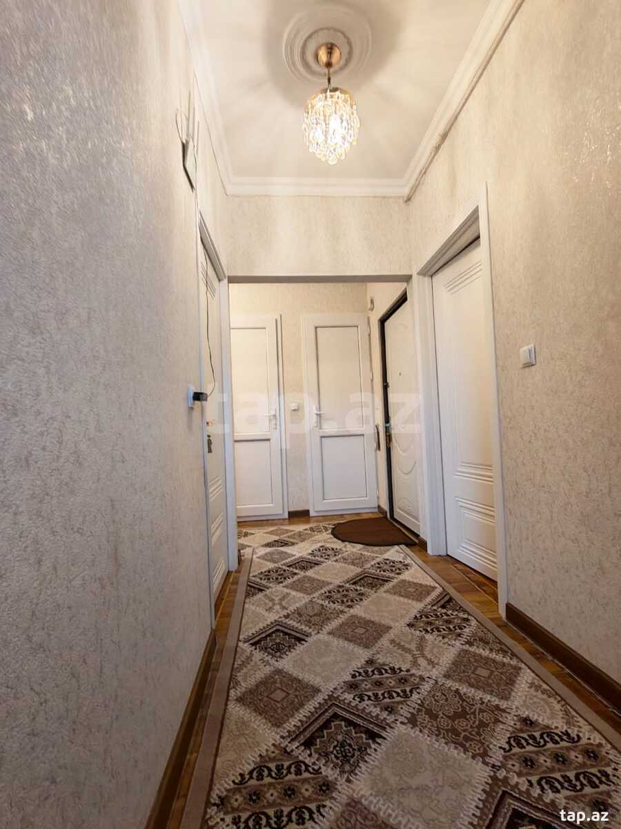 3-otaqlı mənzil, Məzahir Rüstəmov küç., 60 m²