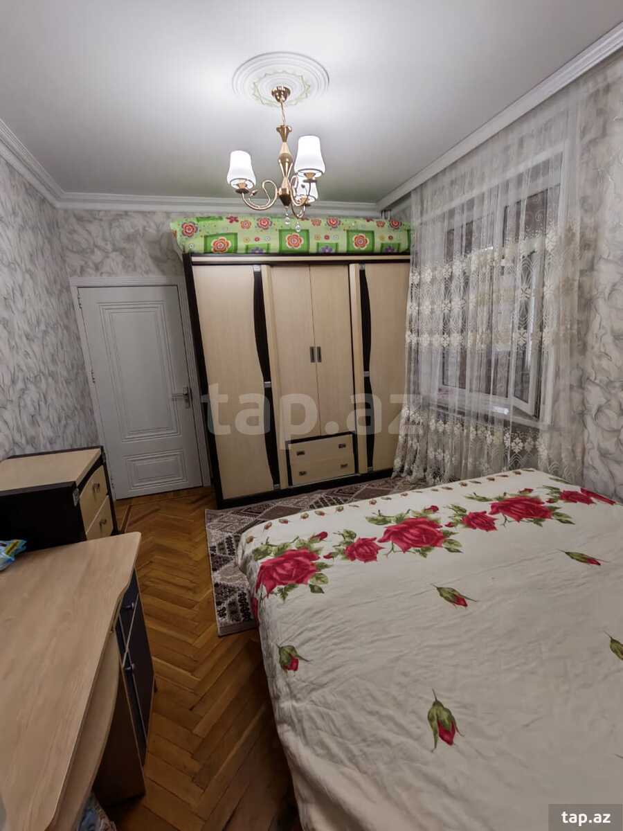 3-otaqlı mənzil, Məzahir Rüstəmov küç., 60 m²
