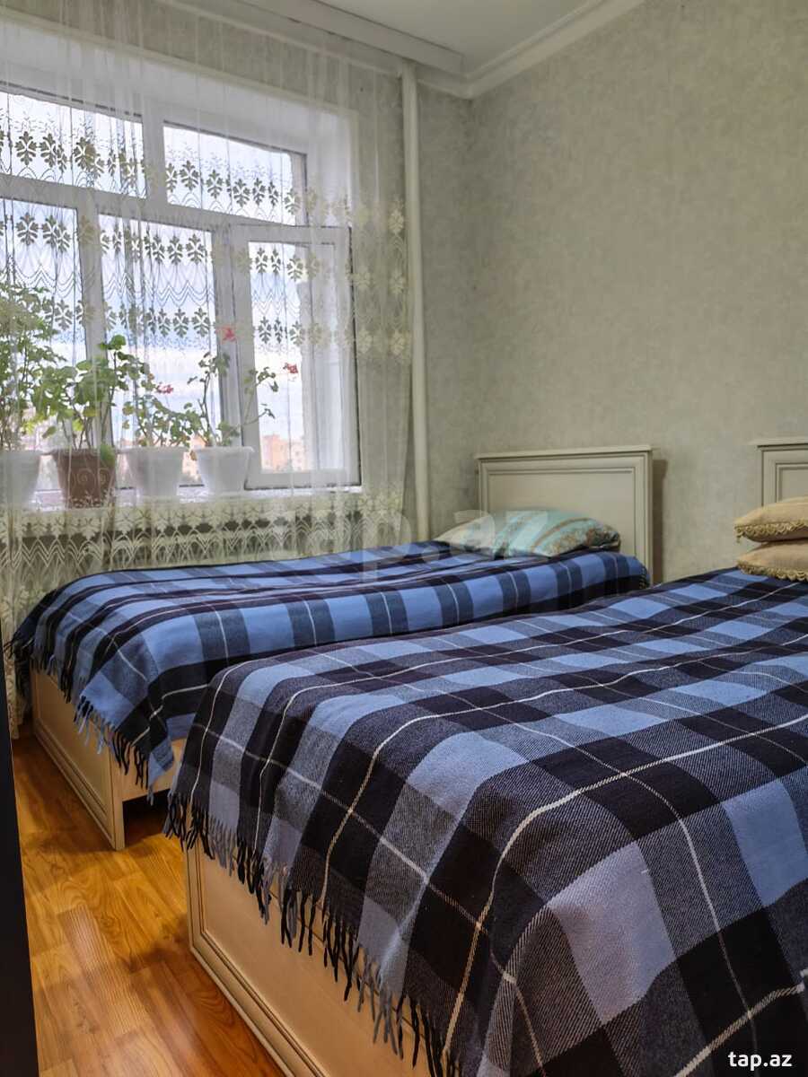 3-otaqlı mənzil, Məzahir Rüstəmov küç., 60 m²