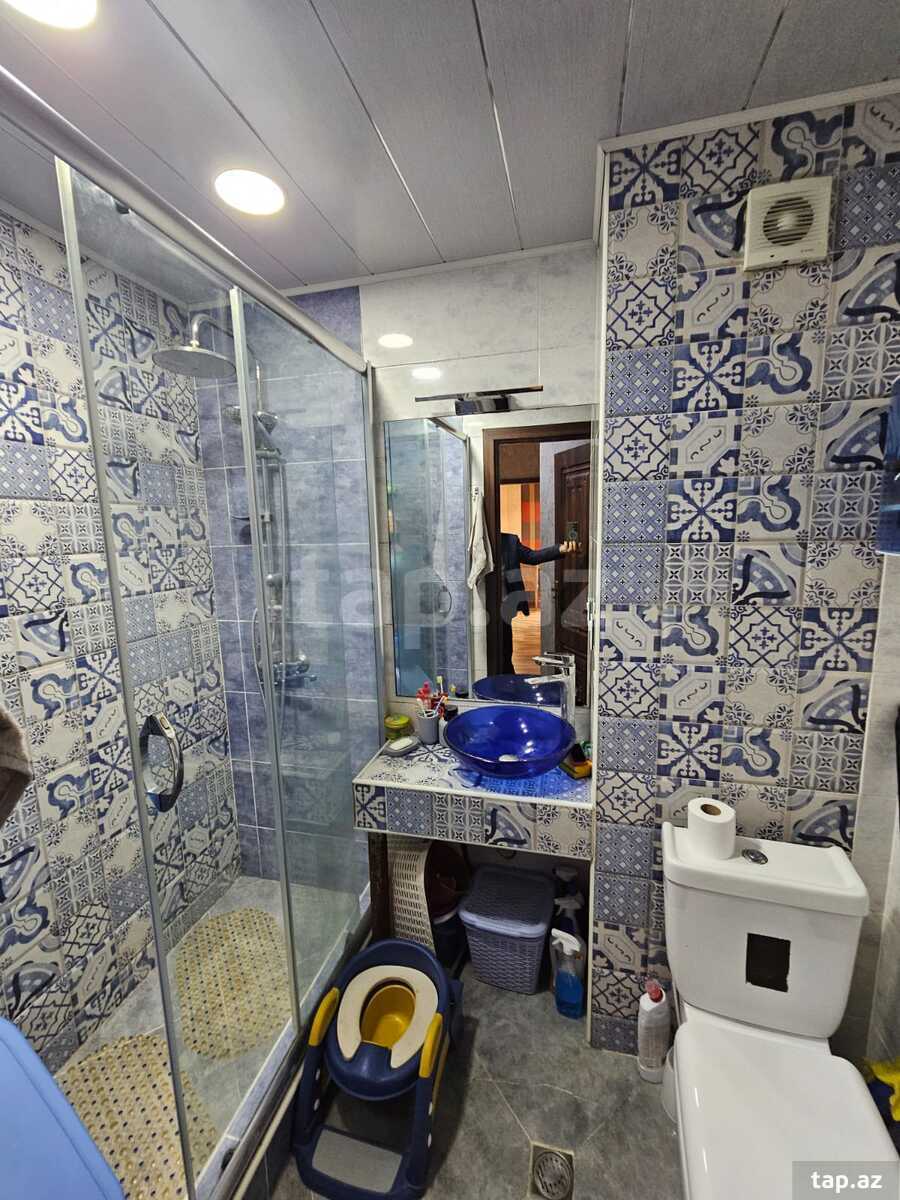 3-otaqlı yeni tikili, İnşaatçılar m., 75 m²