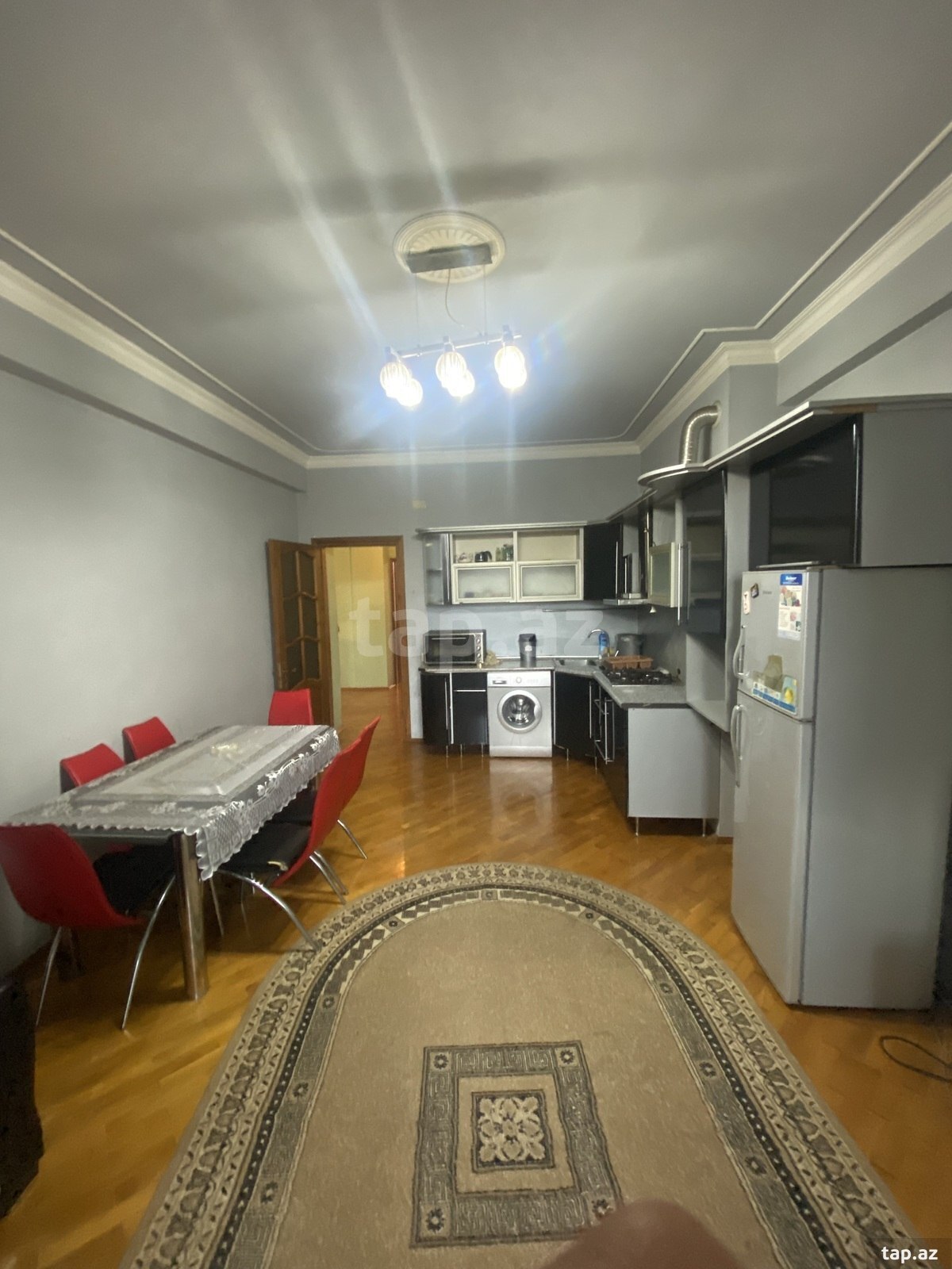3-otaqlı yeni tikili kirayə verilir, Nəsimi r., 120 m²