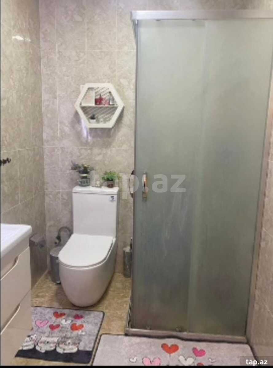 3-otaqlı yeni tikili kirayə verilir, Nəsimi r., 90 m²