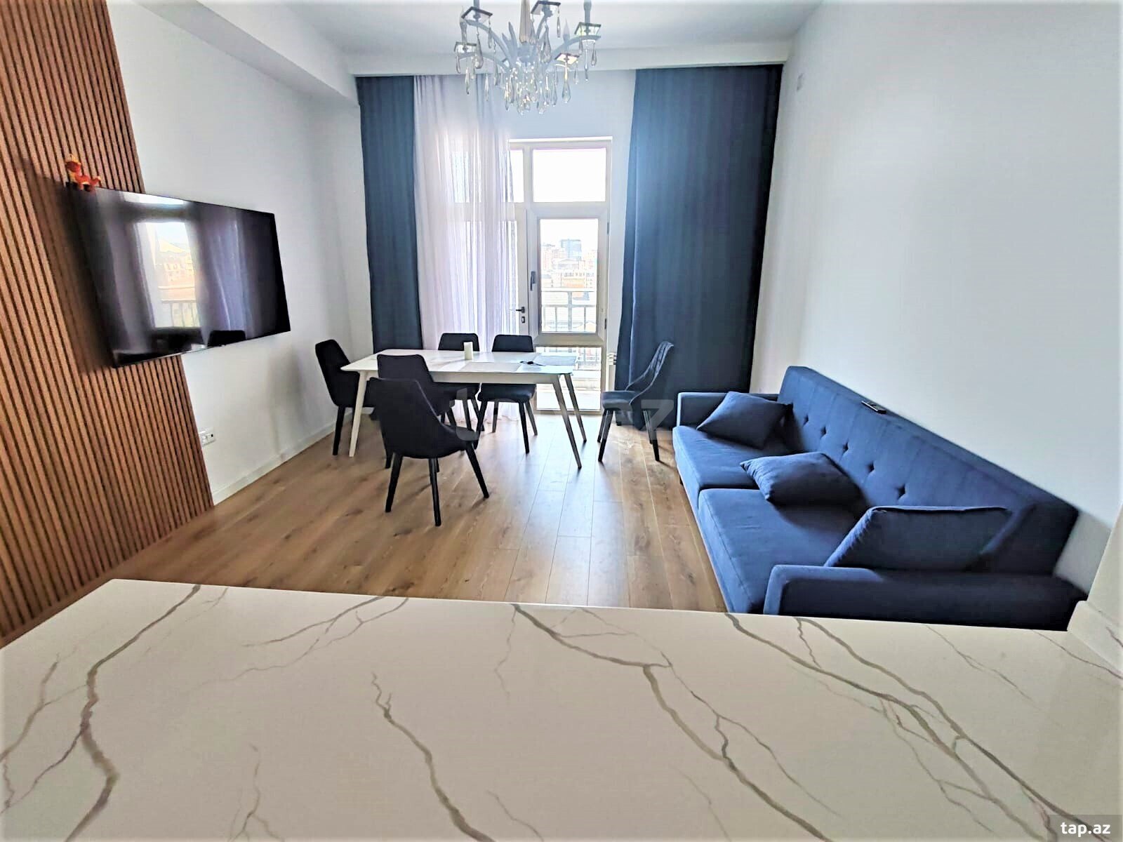 3-otaqlı yeni tikili kirayə verilir, 2 ci yaşıl ada küç., 110 m²