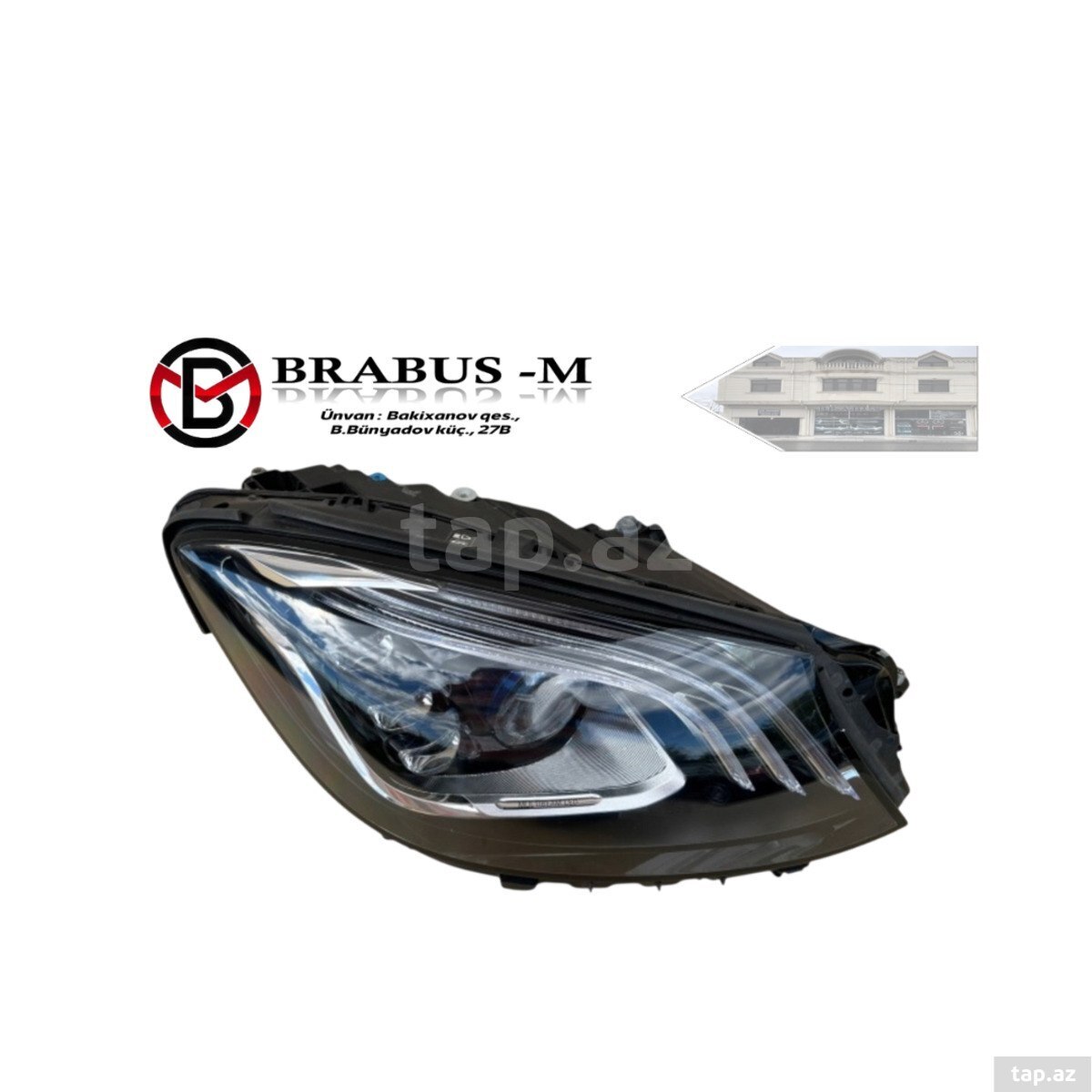 Mercedes W222 faraları