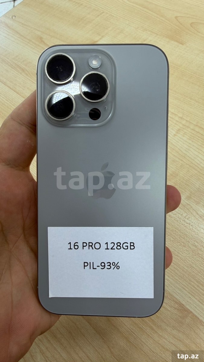 Apple iPhone 16 Pro Natural Titanium 128GB/8GB
