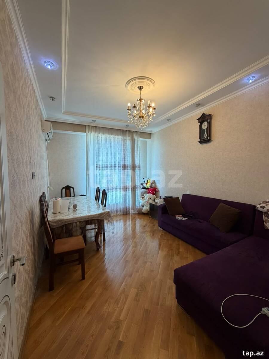 2-otaqlı yeni tikili, Nəsimi r., 60 m²